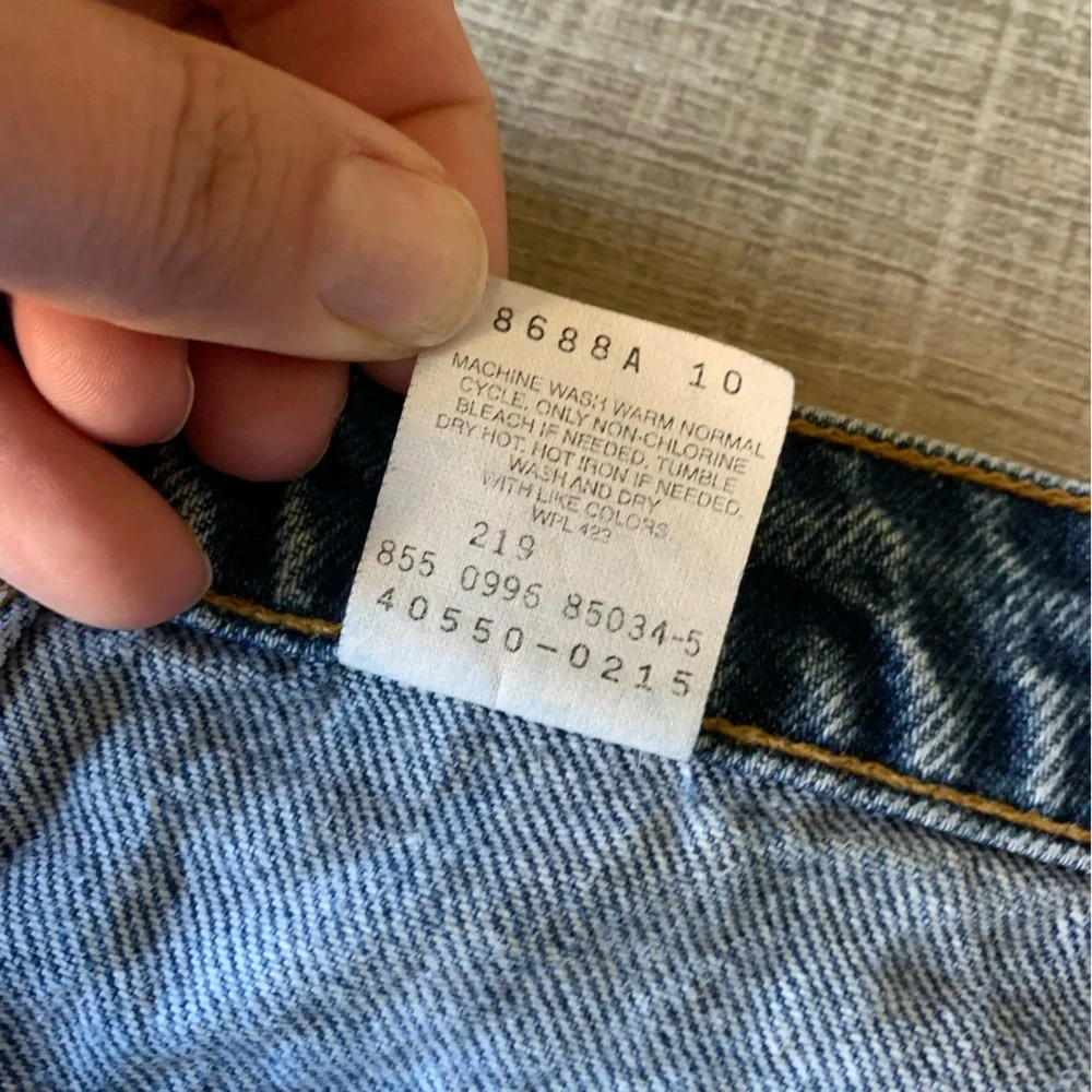 Levis vintage orange